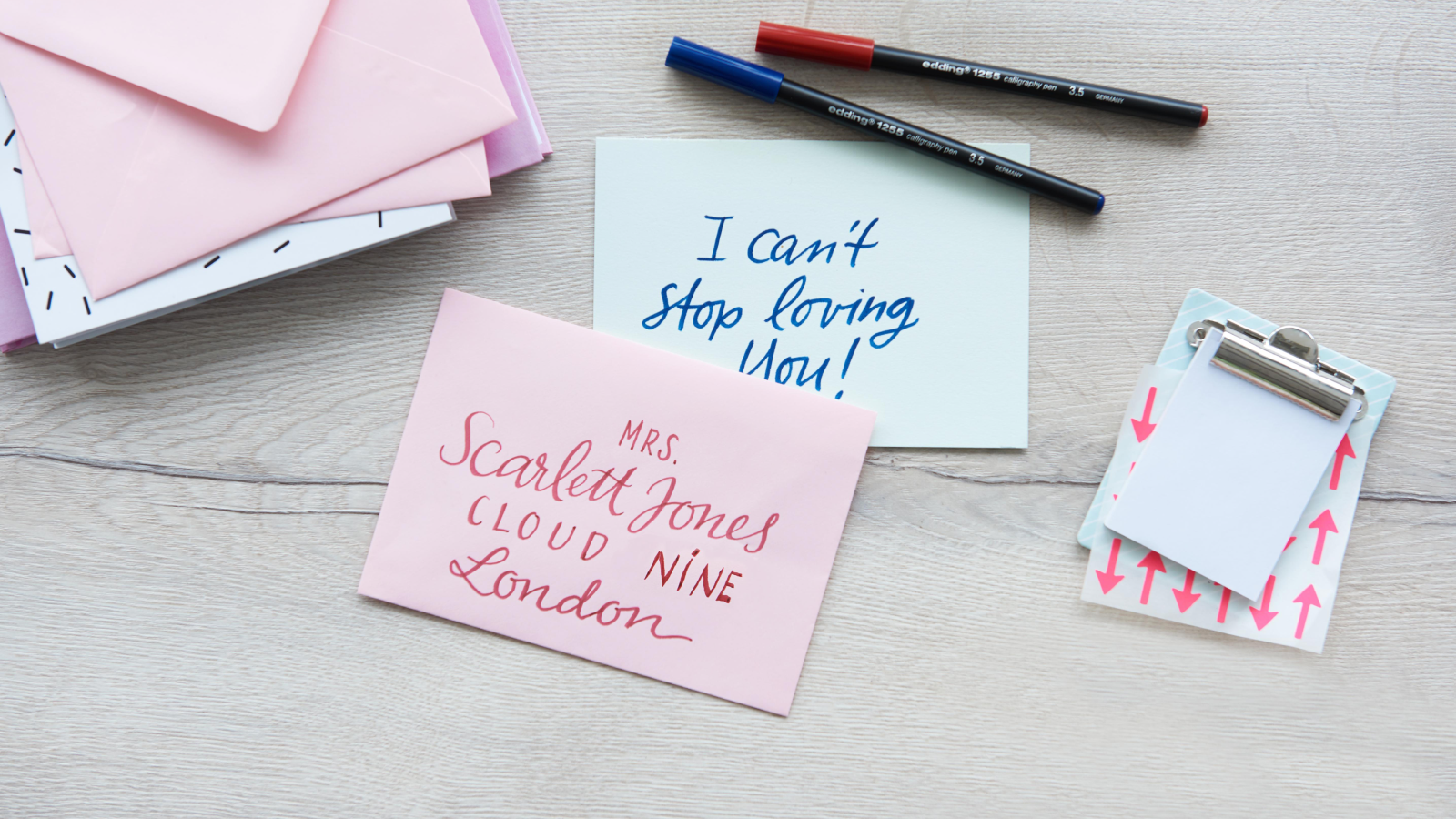 Stifte für Handlettering