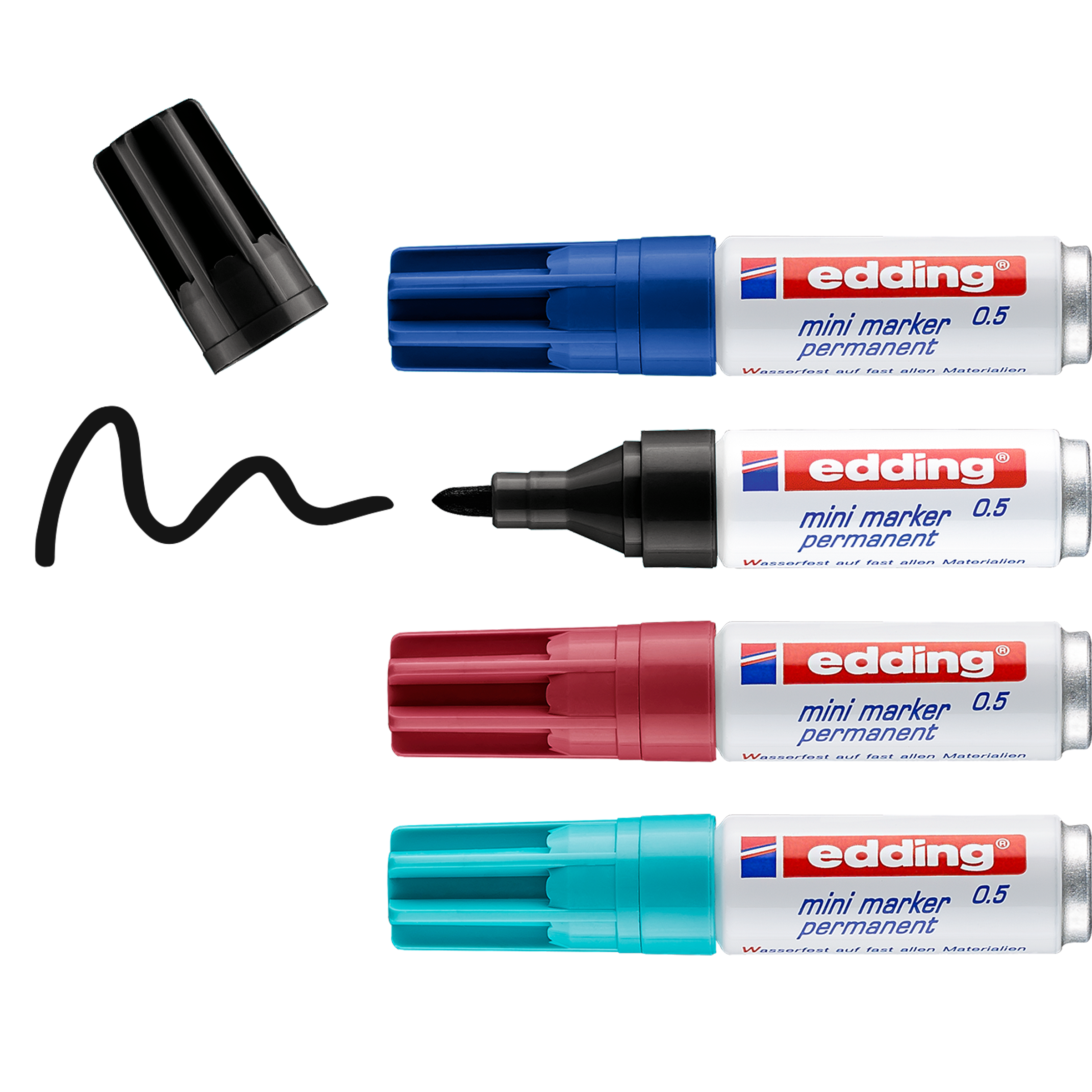 edding 0.5 Mini Permanentmarker Set