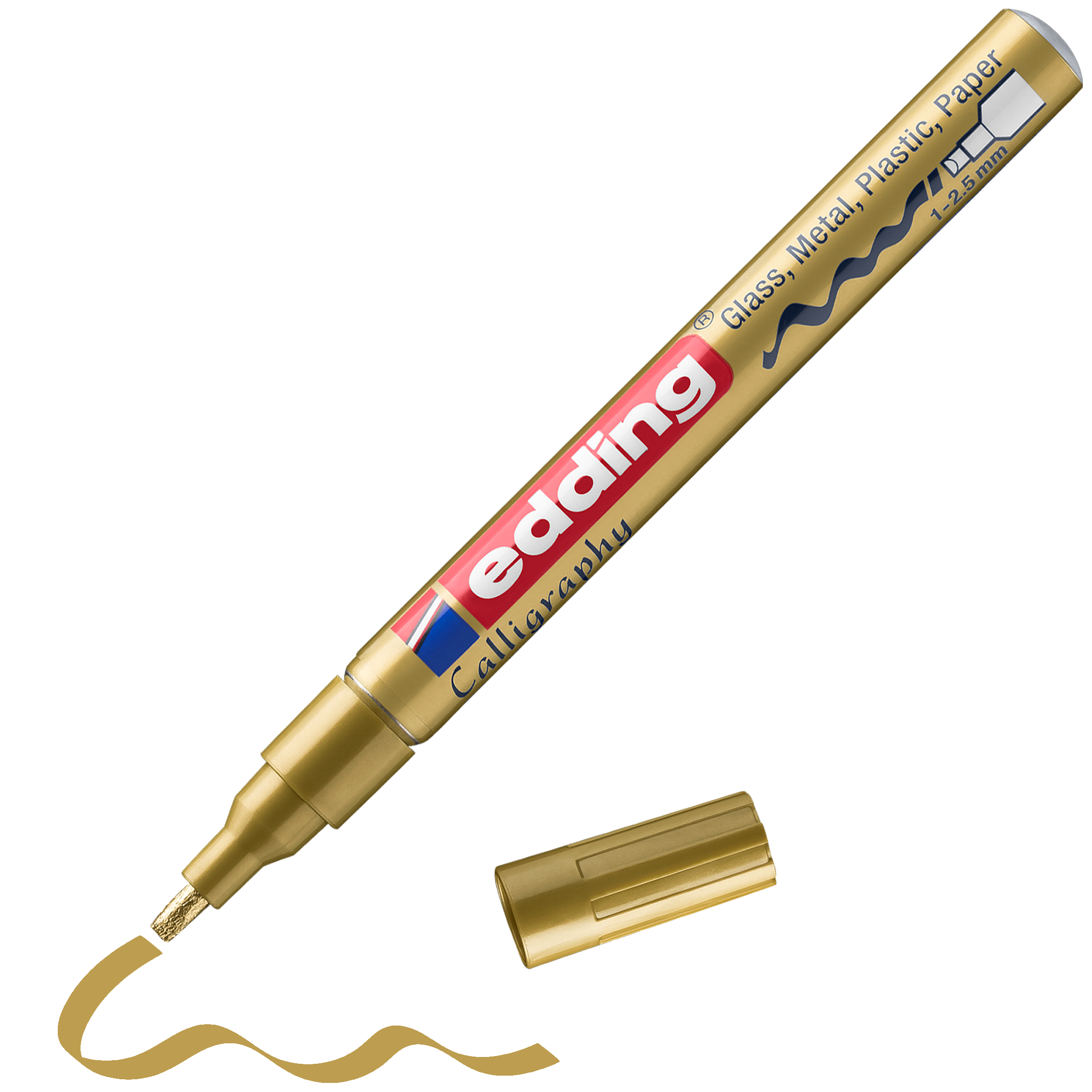 edding 753 Glanzlackmarker Kalligrafie