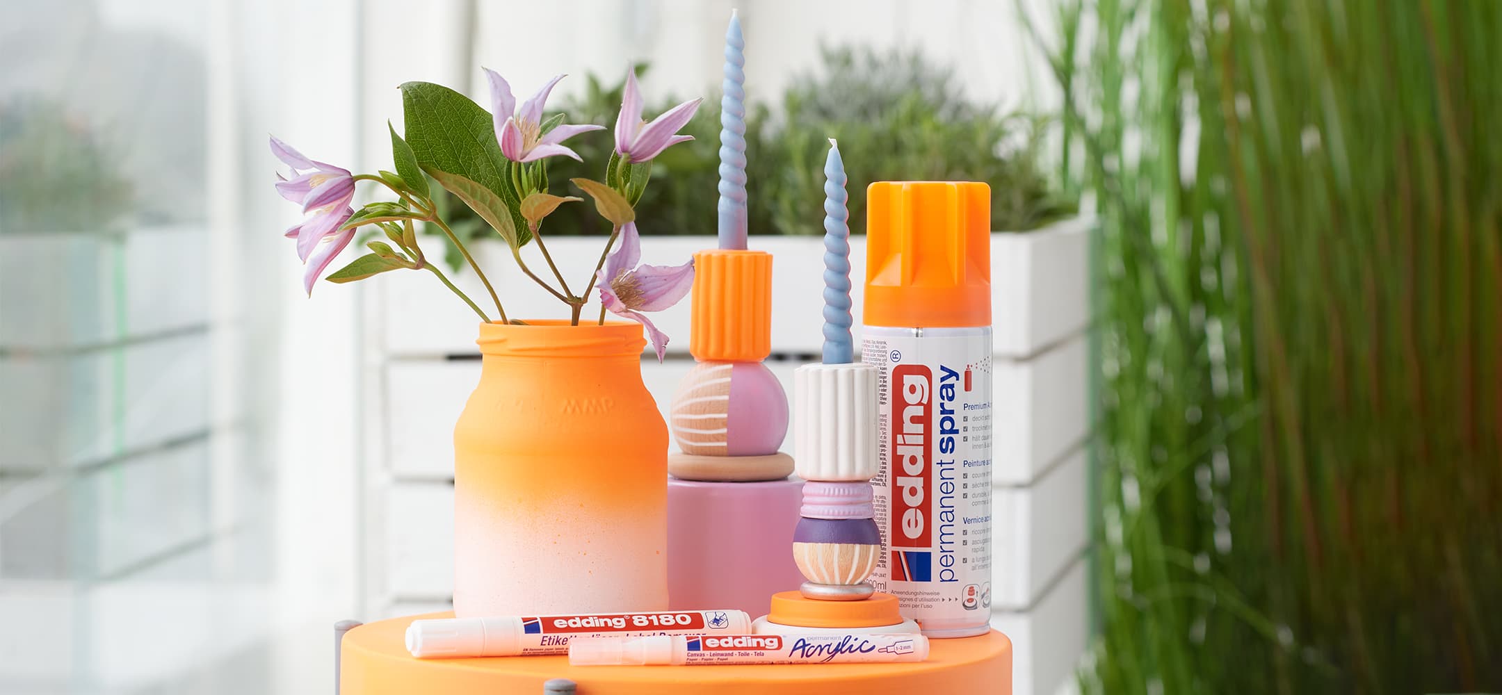 edding Produkte für dein Upcycling Projekt
