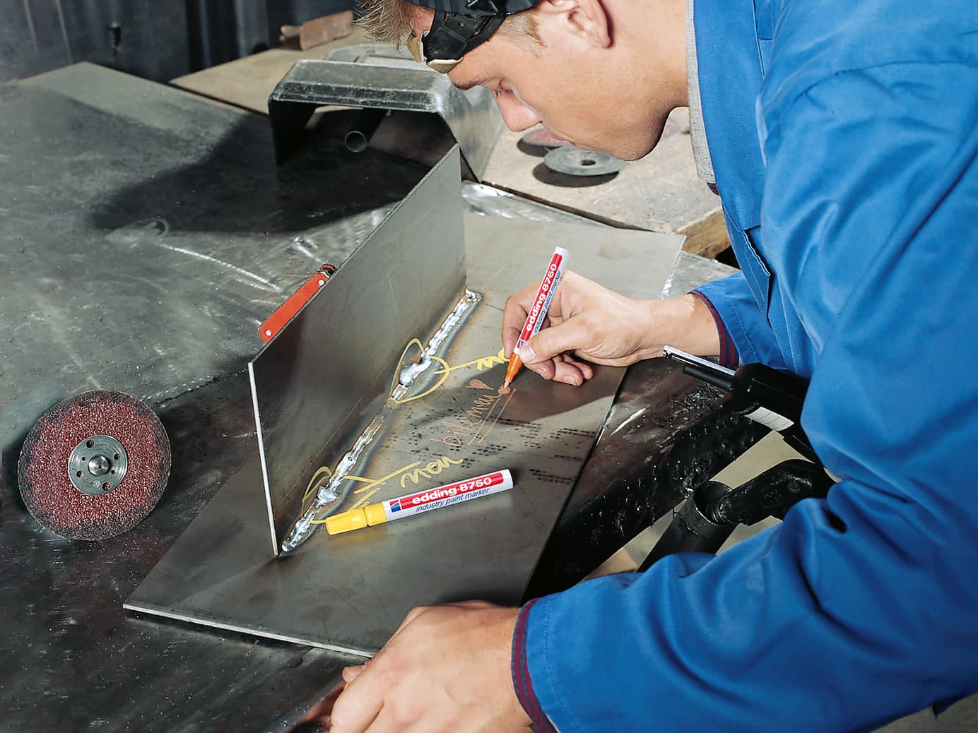 Produktbild von edding 8750 Industrie Lackmarker