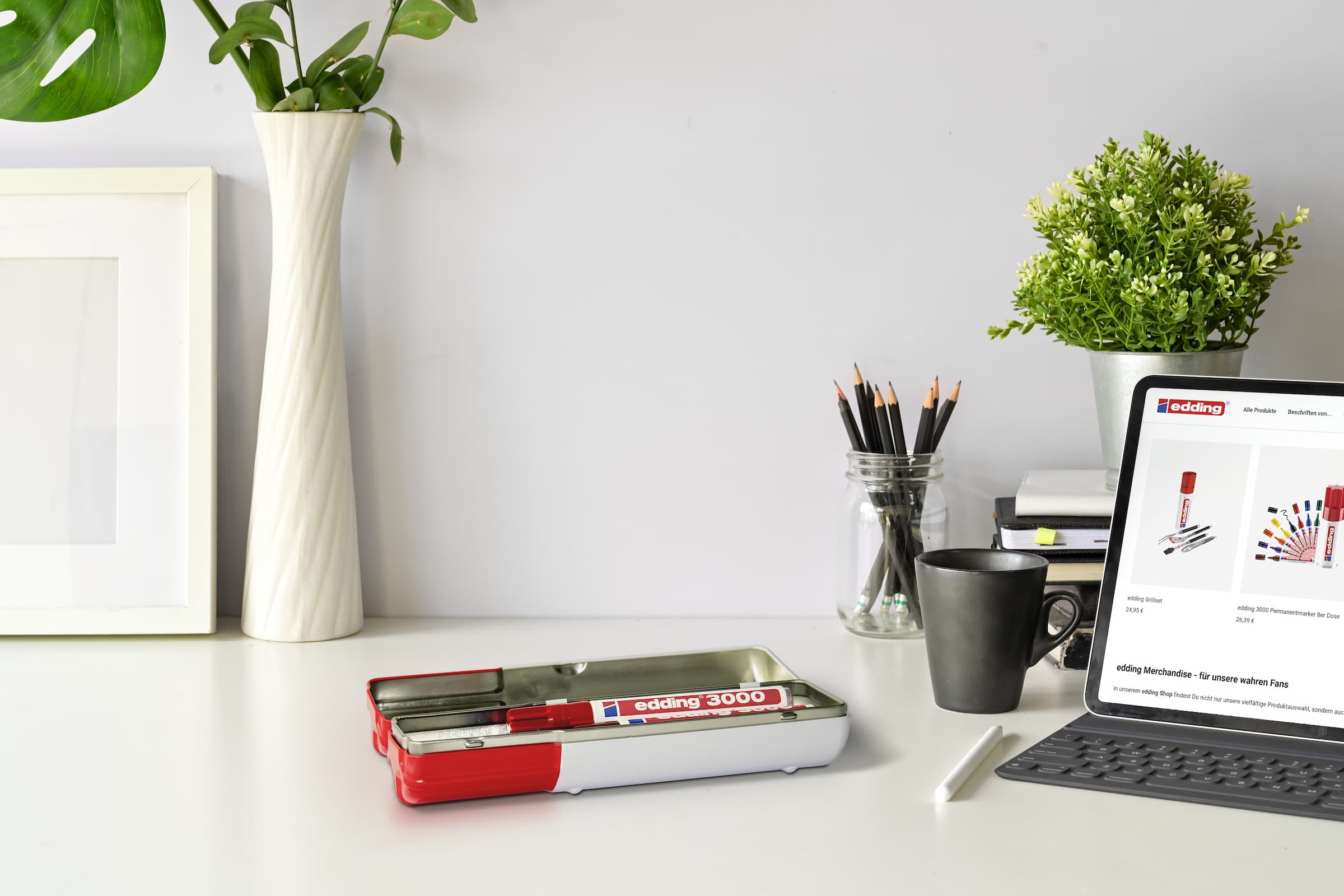 edding Blechschachtel für Stifte zum mitnehmen