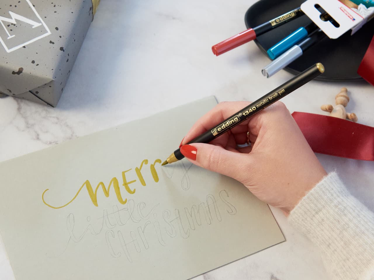 edding 1340 metallic Pinselstift