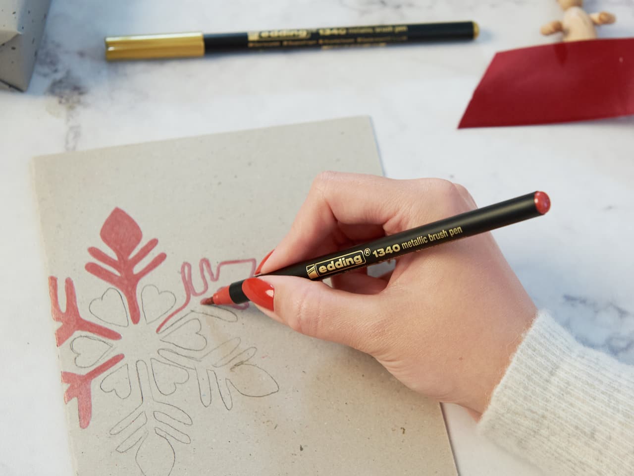 edding 1340 metallic Pinselstift