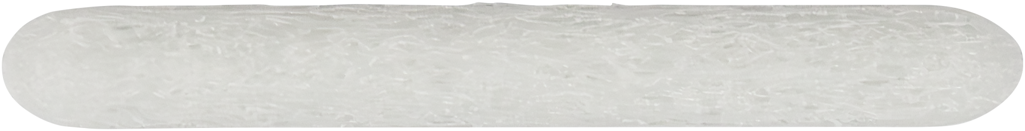 Eine Nahaufnahme einer edding Ersatzspitze für e-51 von edding mit einer weißen, zylindrischen, flauschigen Oberfläche, die an eine umweltfreundliche Markerspitze erinnert, isoliert auf einem transparenten Hintergrund.