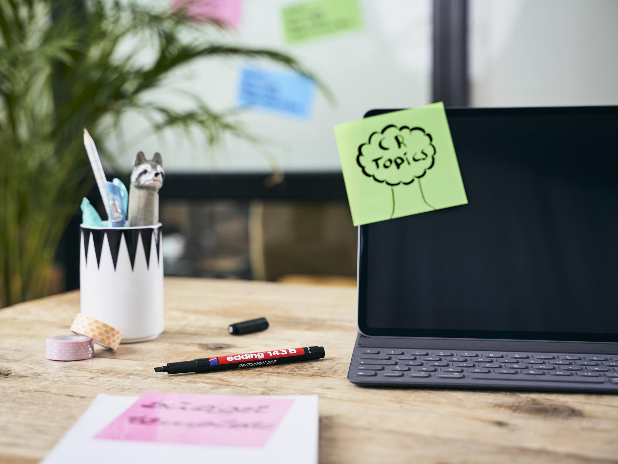 edding 143 B Permanent Pen fürs Büro