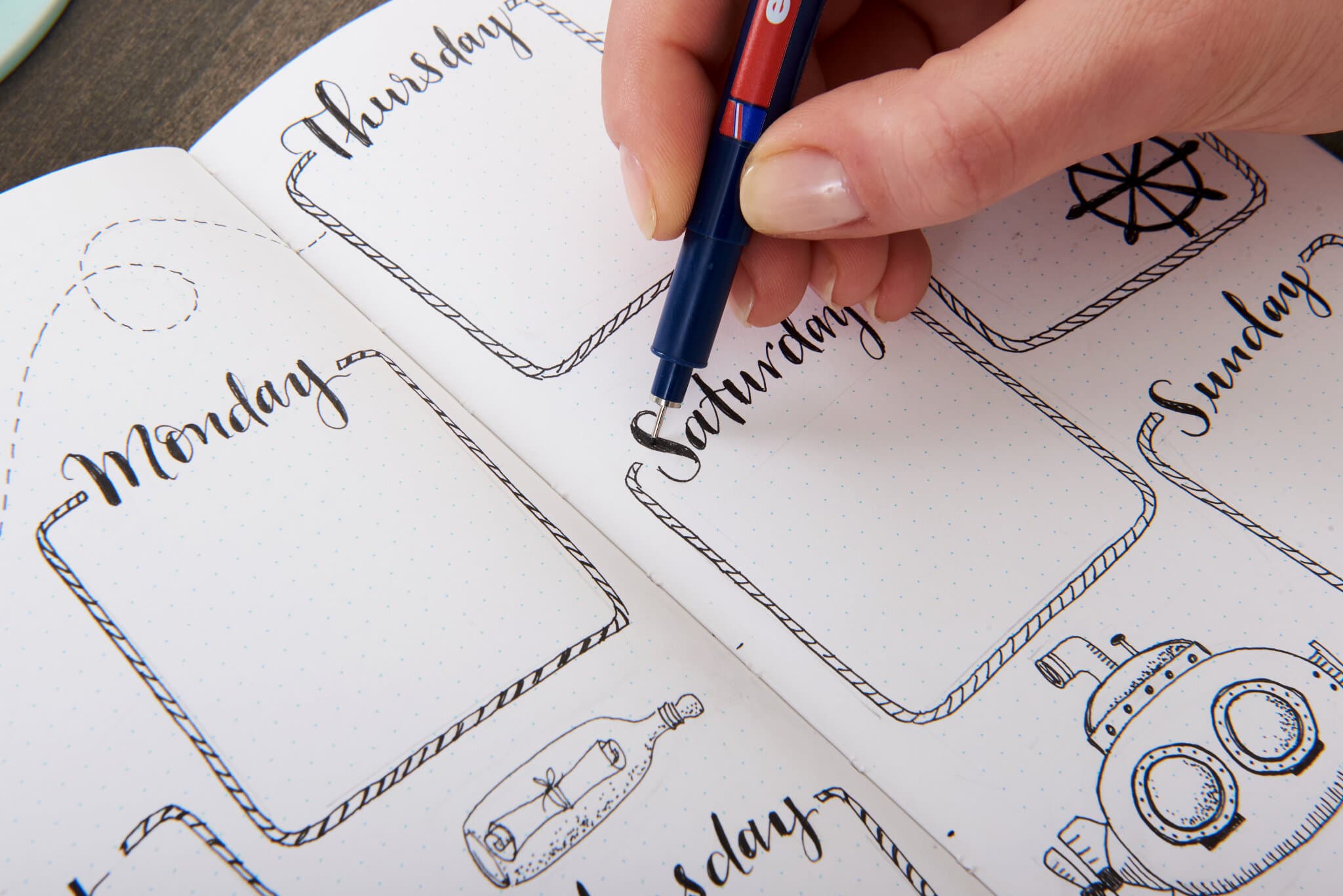 edding 1800 Stift fürs Handlettering und Bullet Journaling