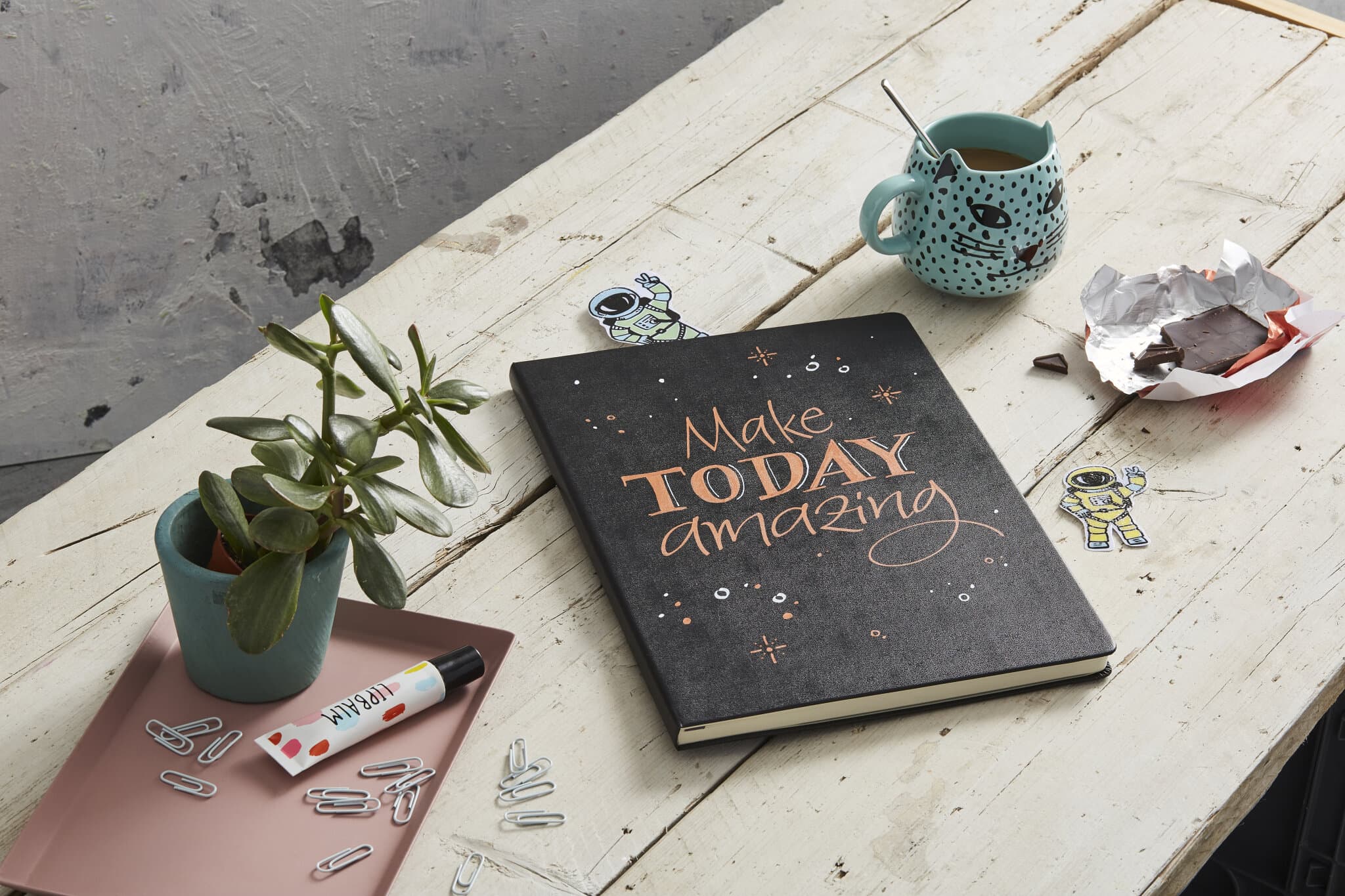 edding 753 Glanzlackmarker Kalligrafiestift Deckblatt vom Notizblock selbst gestalten