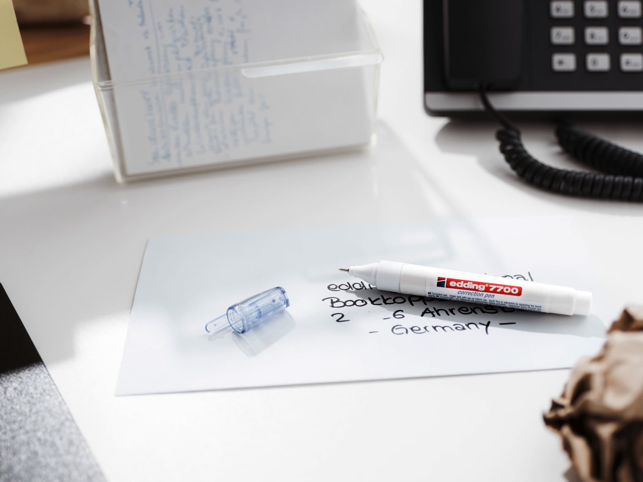 edding 7700 Korrekturstift in weiß