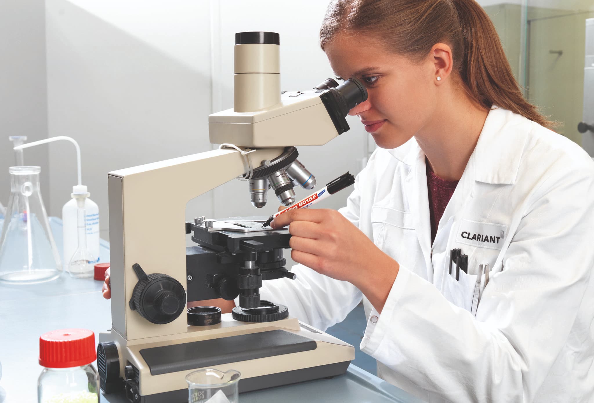 edding 8015 F Laborsitft Labratory Marker für Arbeiten in Laboren und das Beschriften von Proben