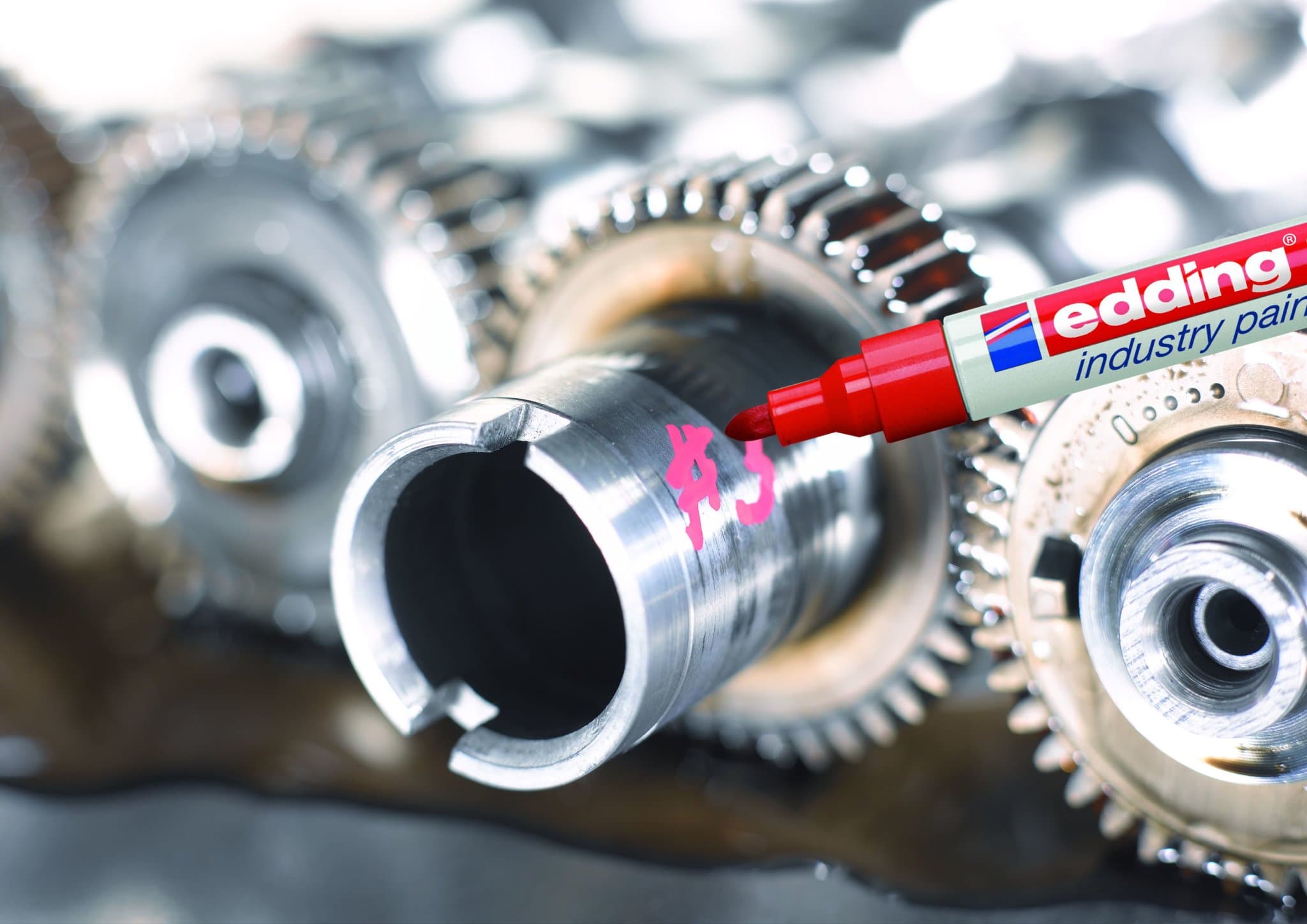 edding 8750 Industry Paing Marker Stahl dauerhaft markieren