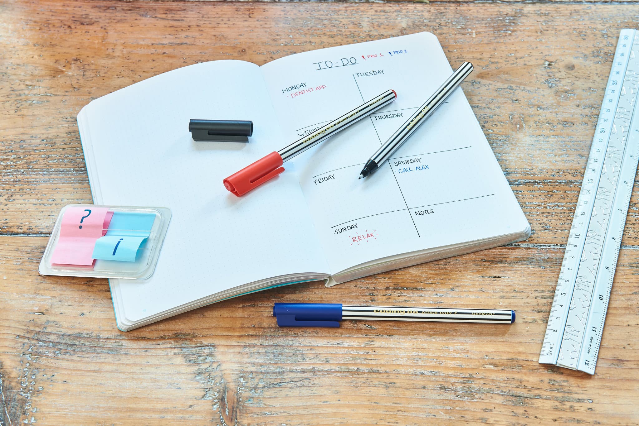 edding 88 Fineliner zum Erstellen von To-do Listen