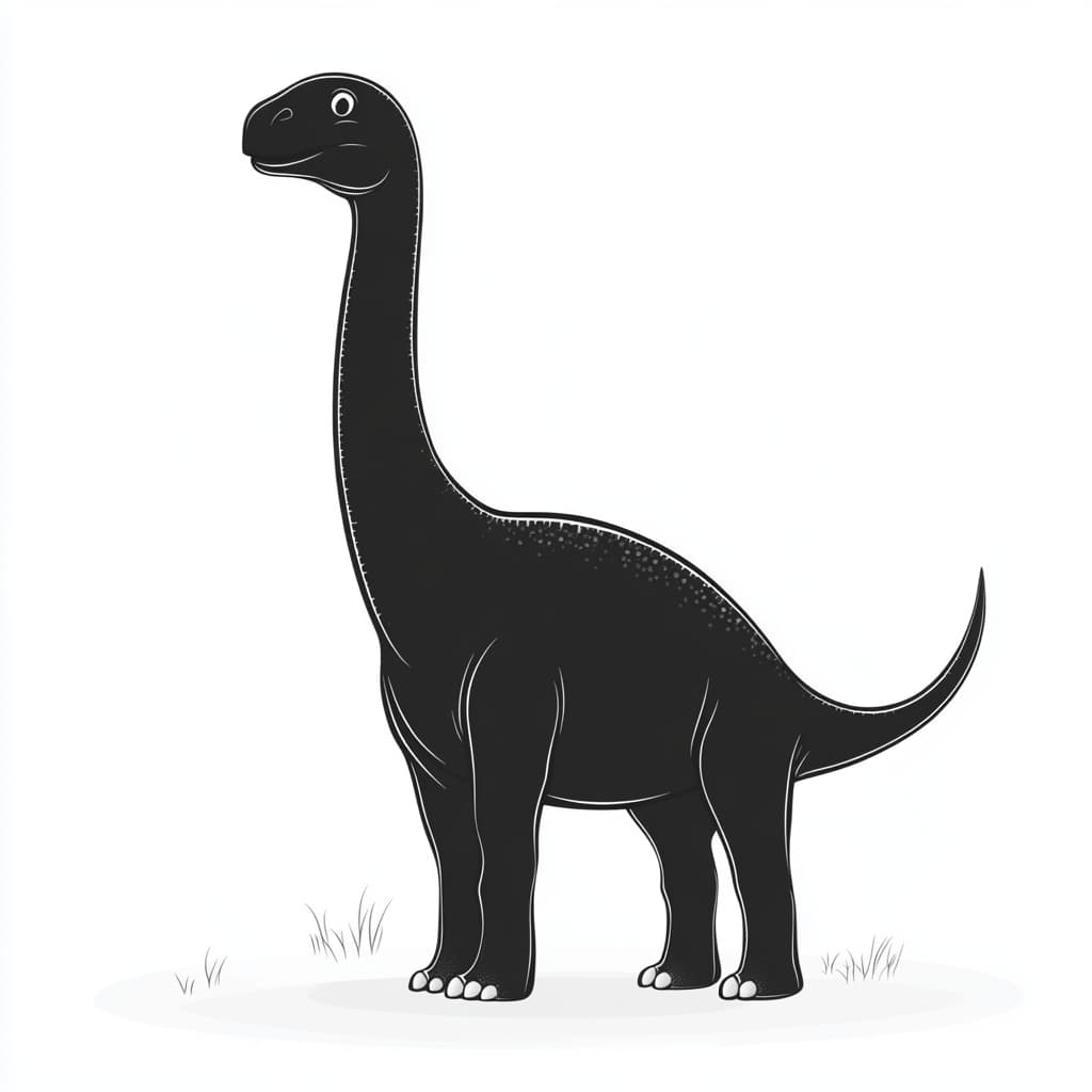 Malvorlage  Dino