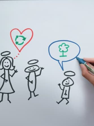 Flipchartstift mit Rundspitze