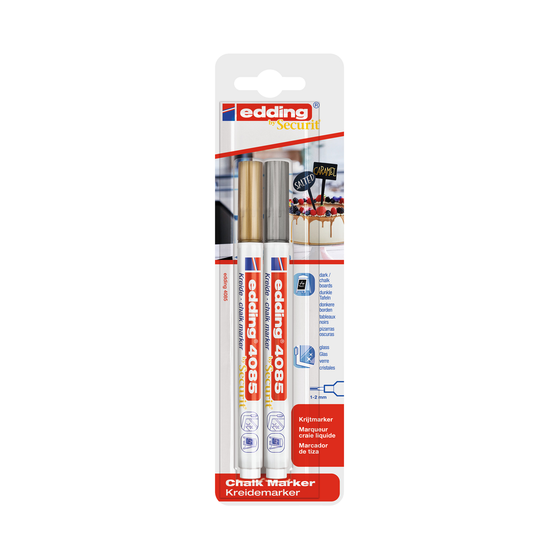 edding 4085 Kreidemarker 2er-Set