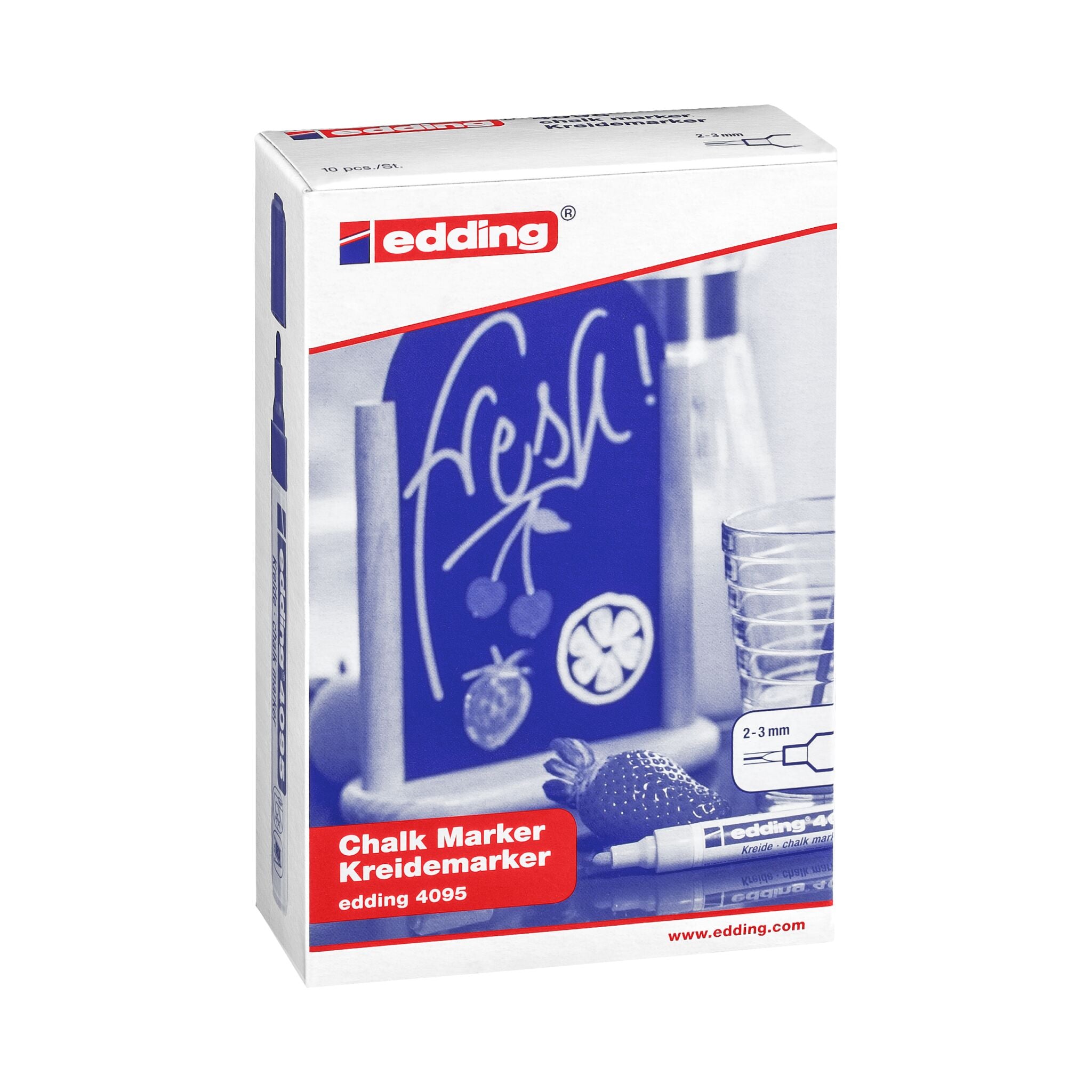 Produktbild von edding 4095 Kreidemarker 10er-Set