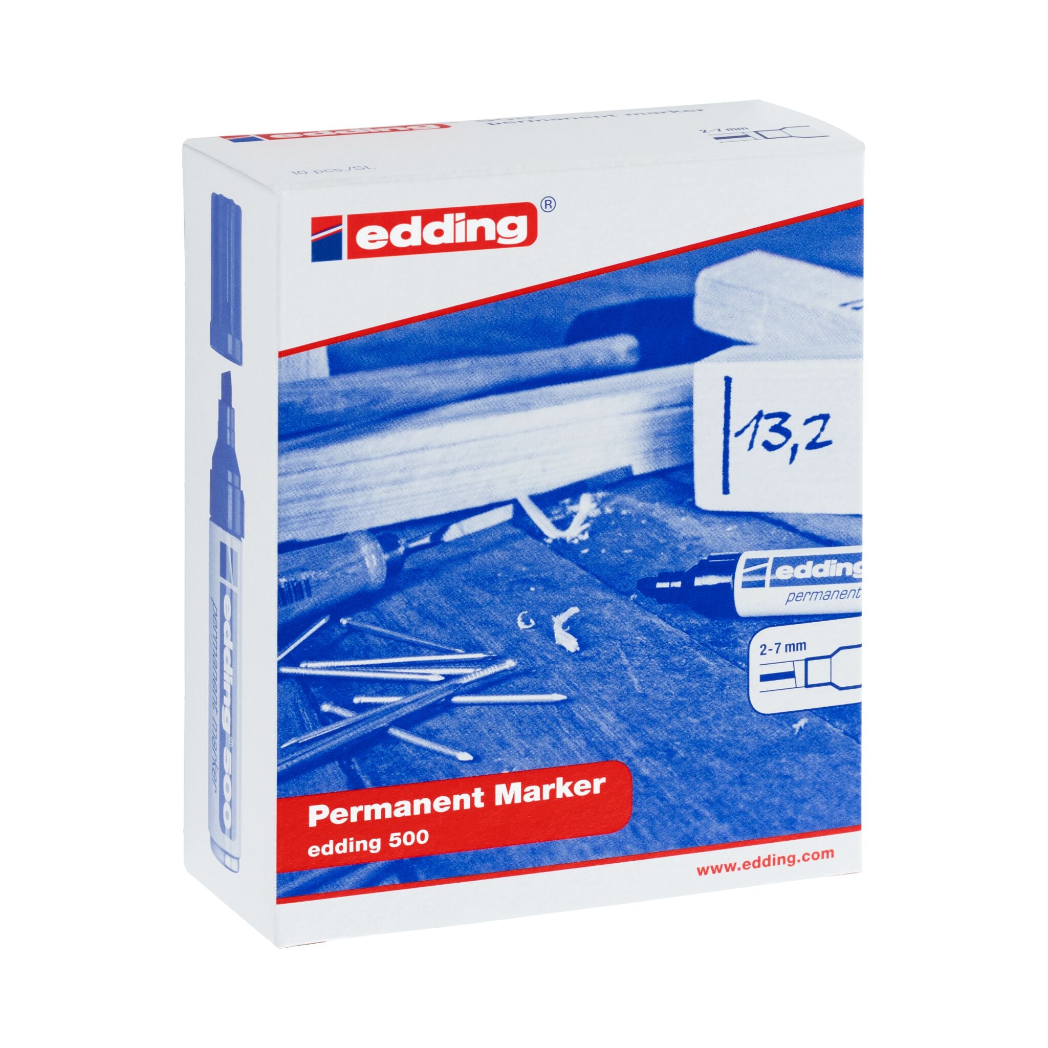 Produktbild von edding 500 Permanentmarker 10er-Set