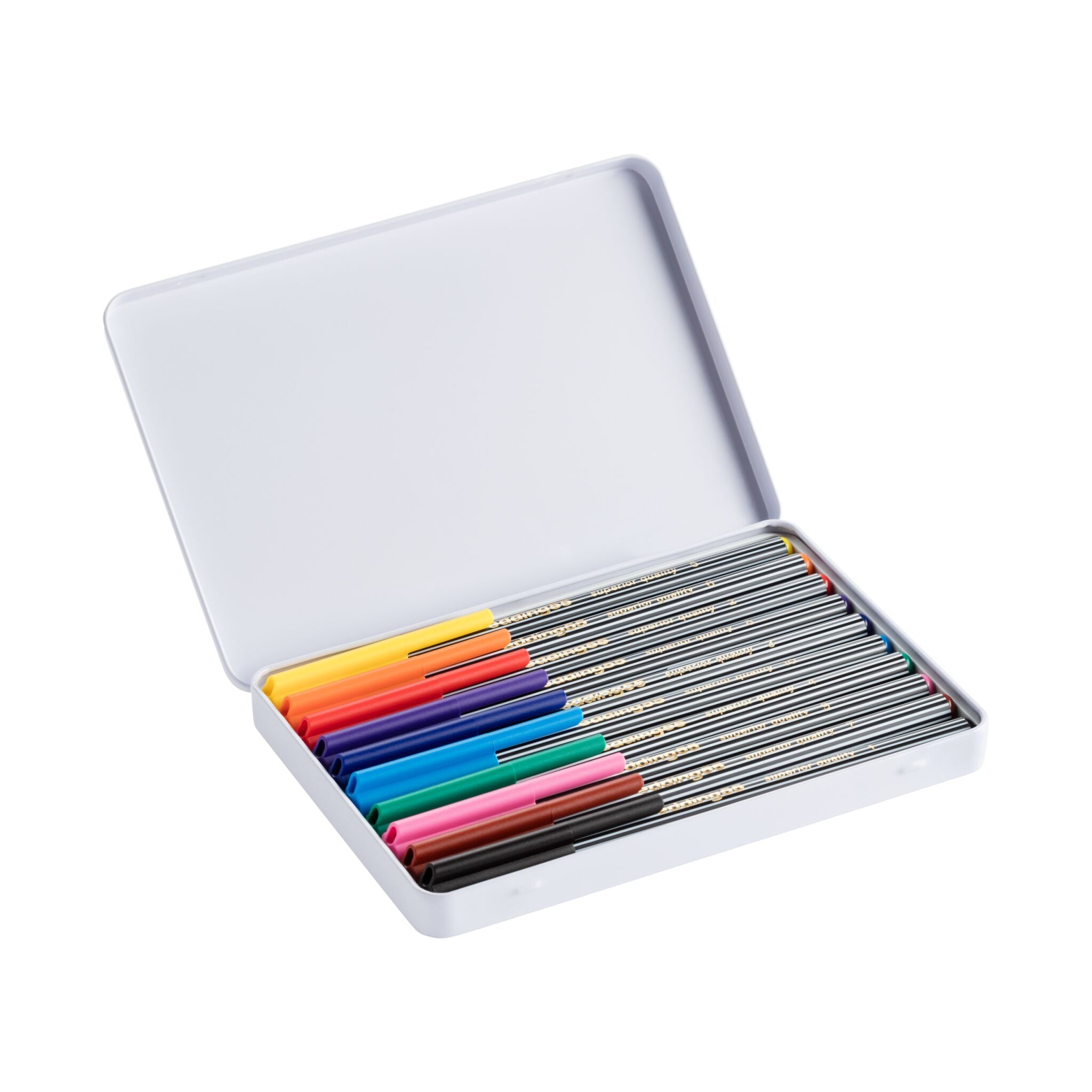 Produktbild von edding 55 Fineliner 10er-Metallbox
