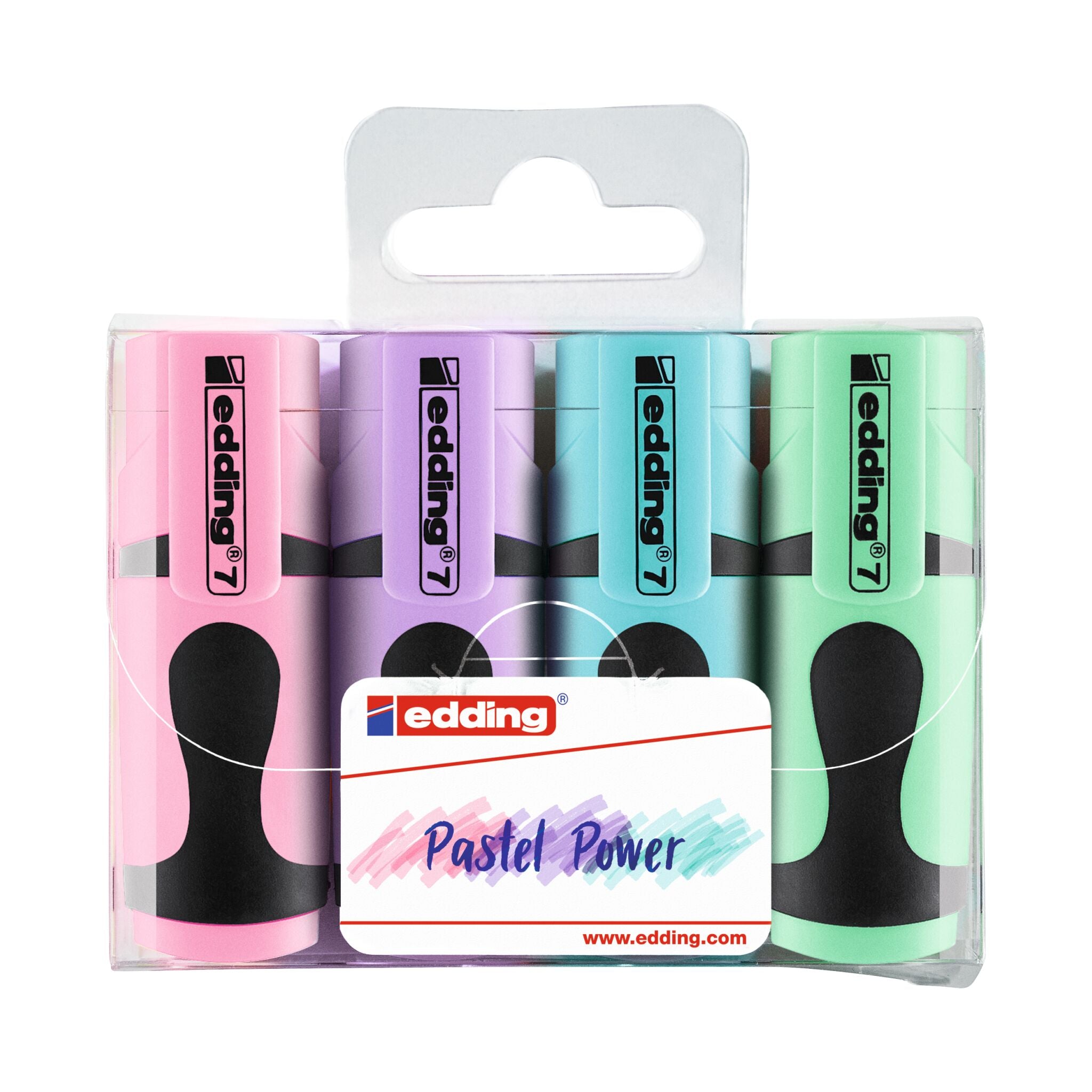 Produktbild von edding 7 Mini Textmarker 4er-Set