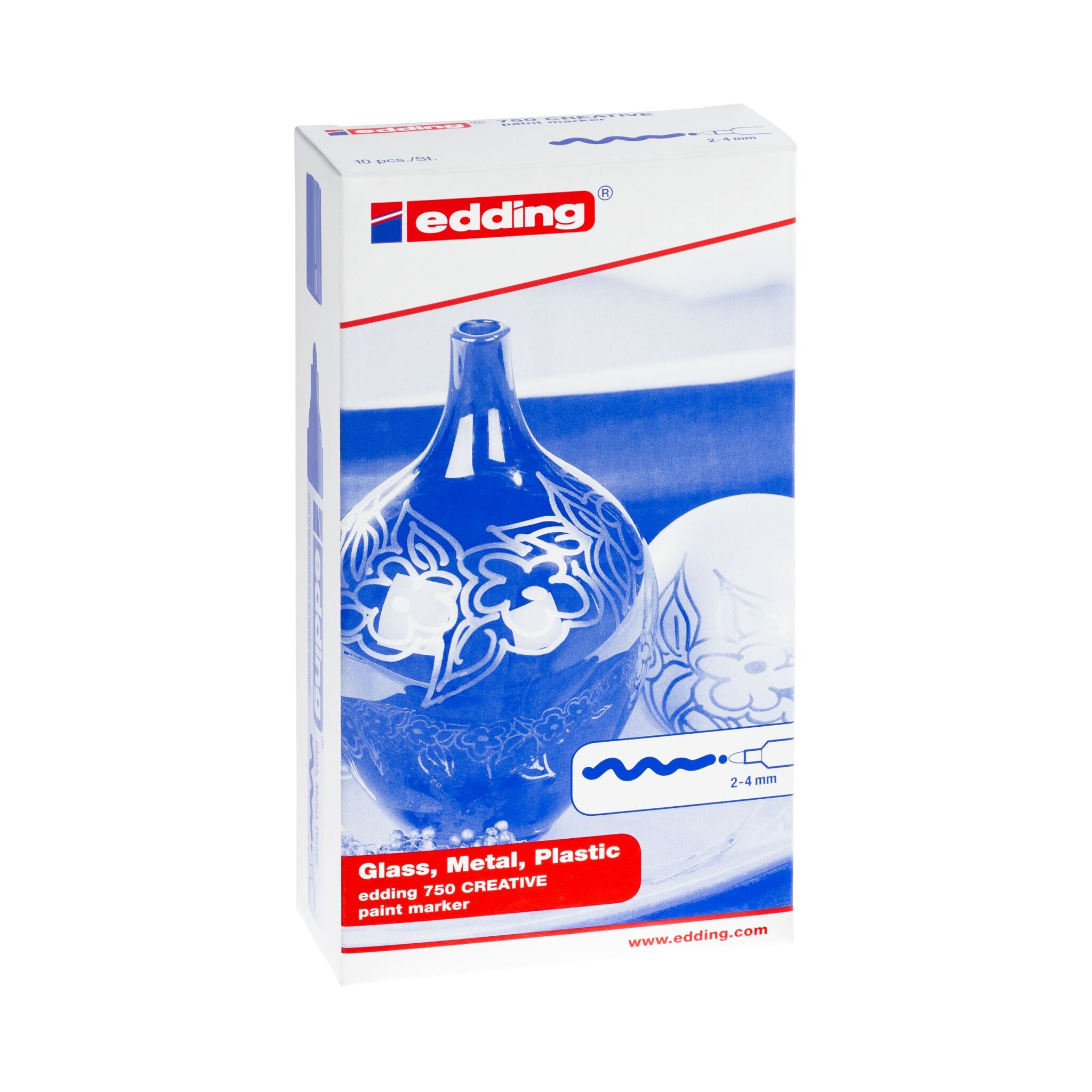 Produktbild von edding 750 Glanzlackmarker 10er-Set