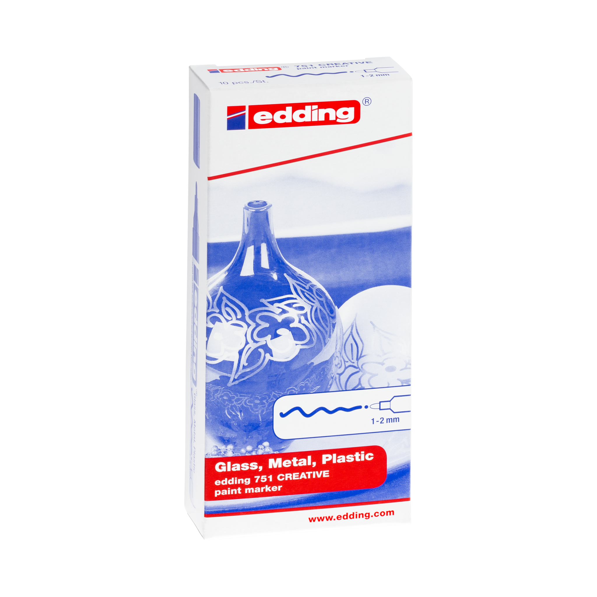 Produktbild von edding 751 Glanzlackmarker 10er-Set