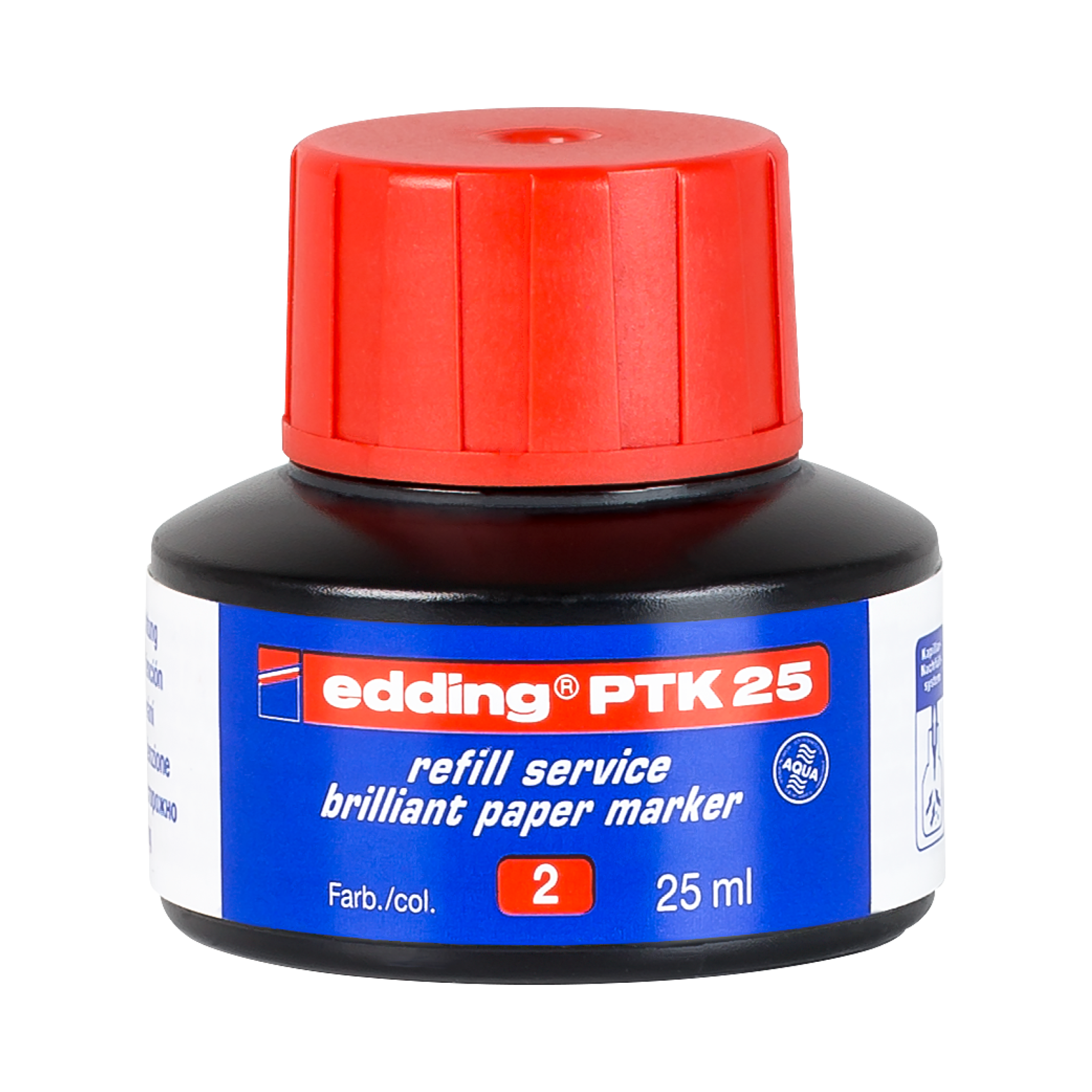 Produktbild von edding PTK 25 Nachfülltinte Brillant-Papiermarker