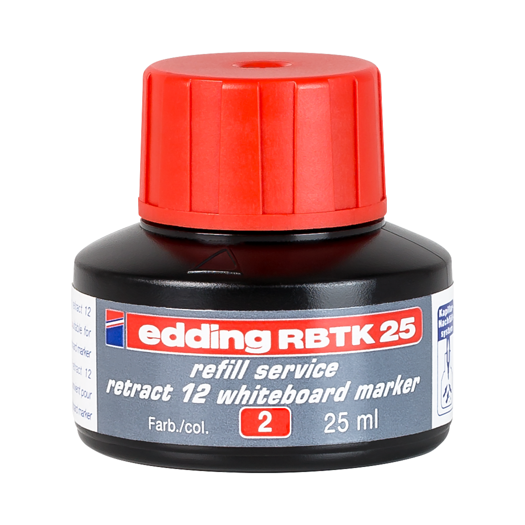 Produktbild von edding RBTK 25 Nachfülltinte retract 12 Whiteboardmarker