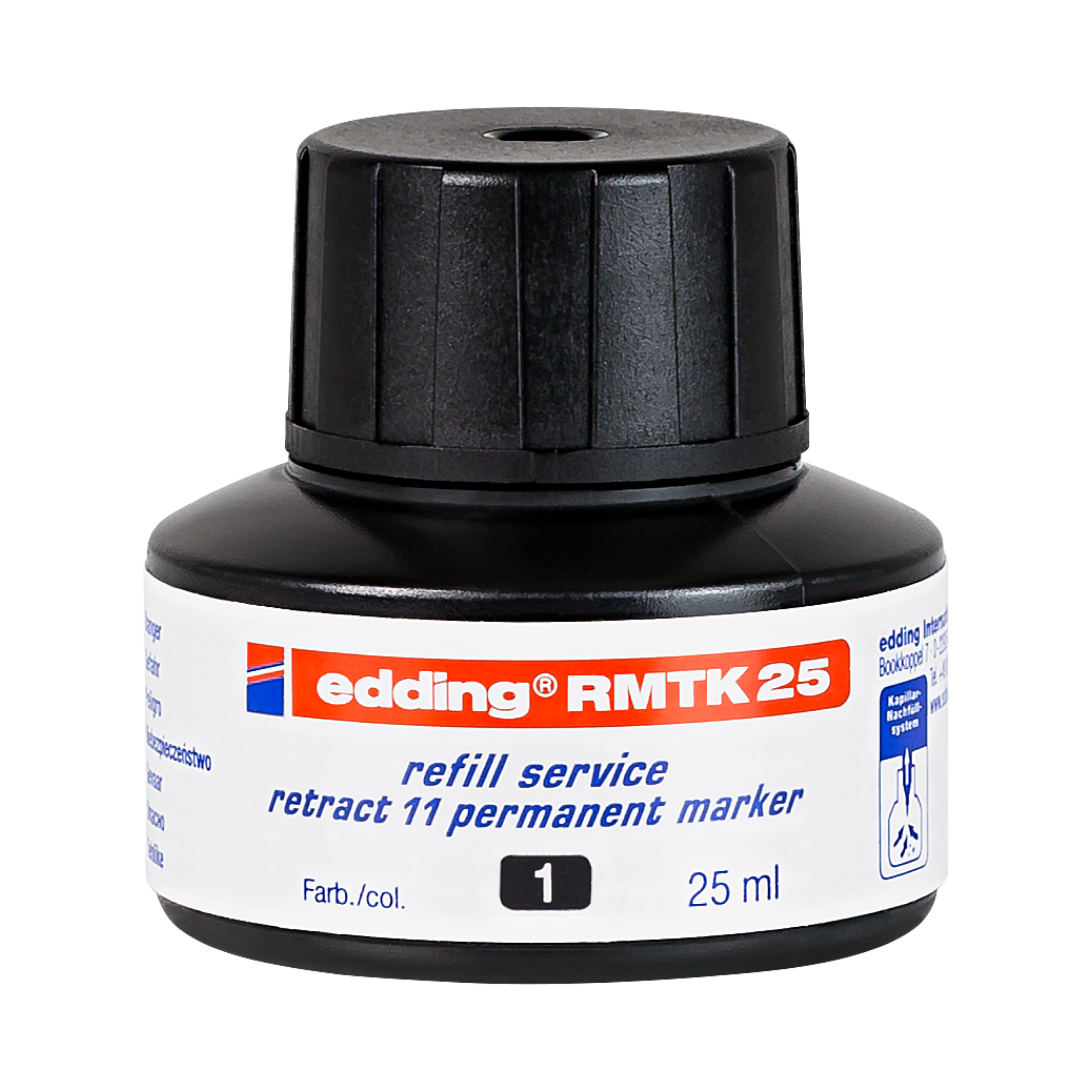 Produktbild von edding RMTK 25 Nachfülltinte retract 11 Permanentmarker