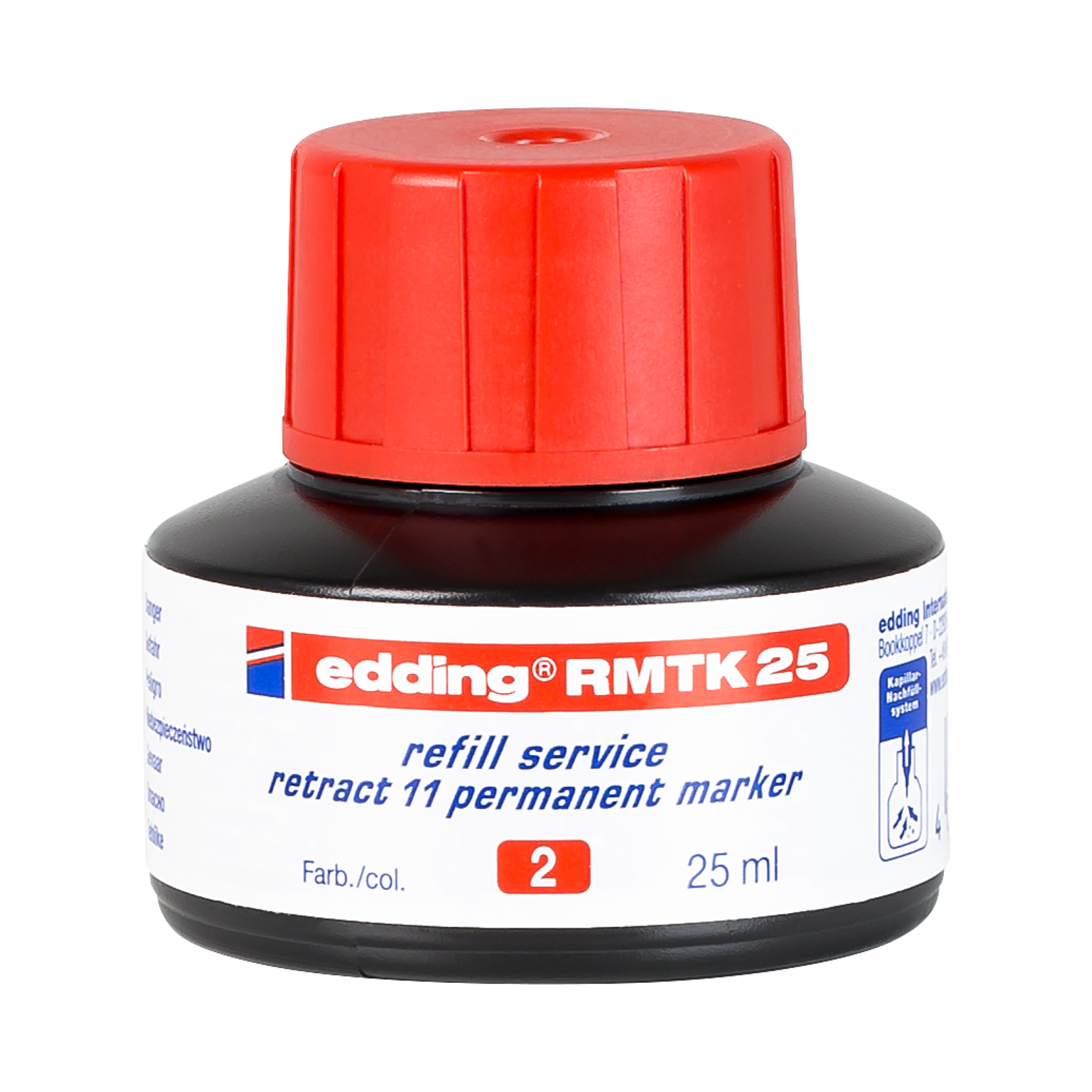 Produktbild von edding RMTK 25 Nachfülltinte retract 11 Permanentmarker