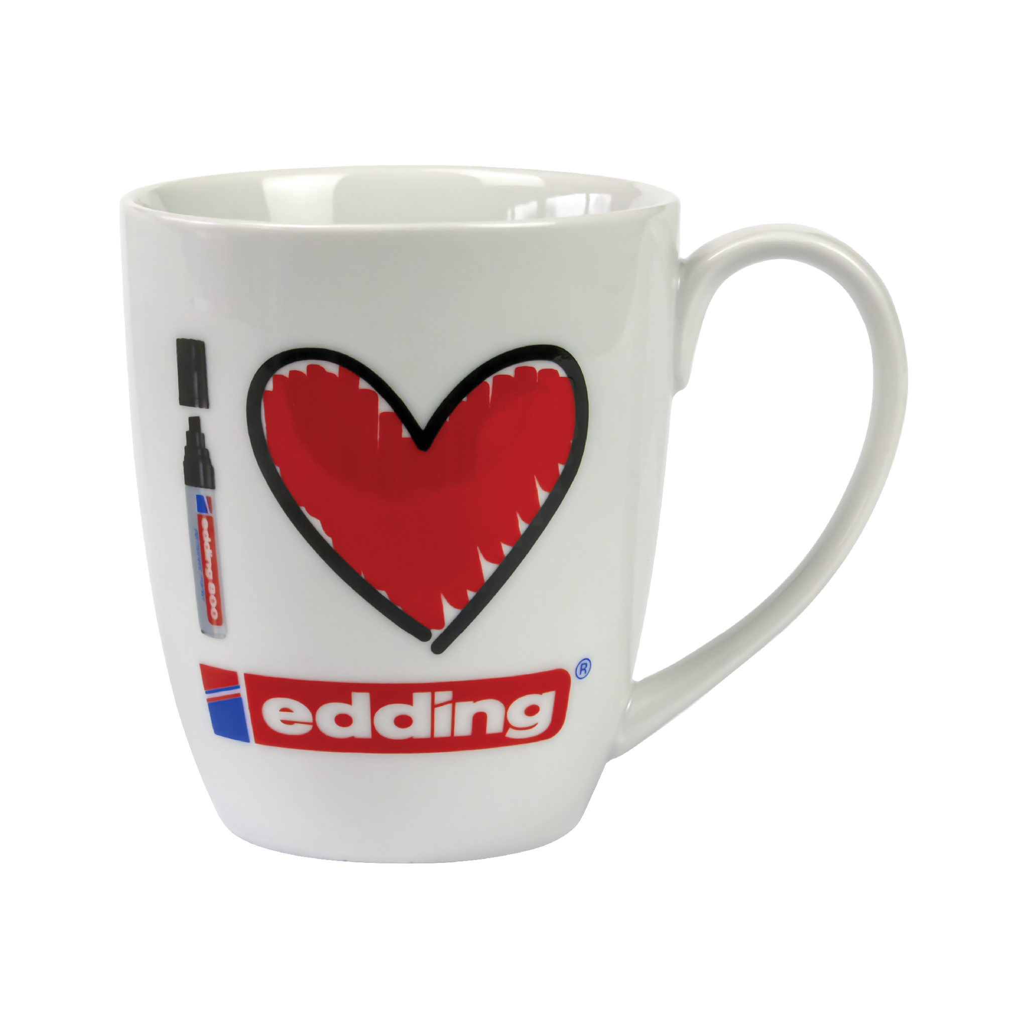 edding Tasse zum Gestalten