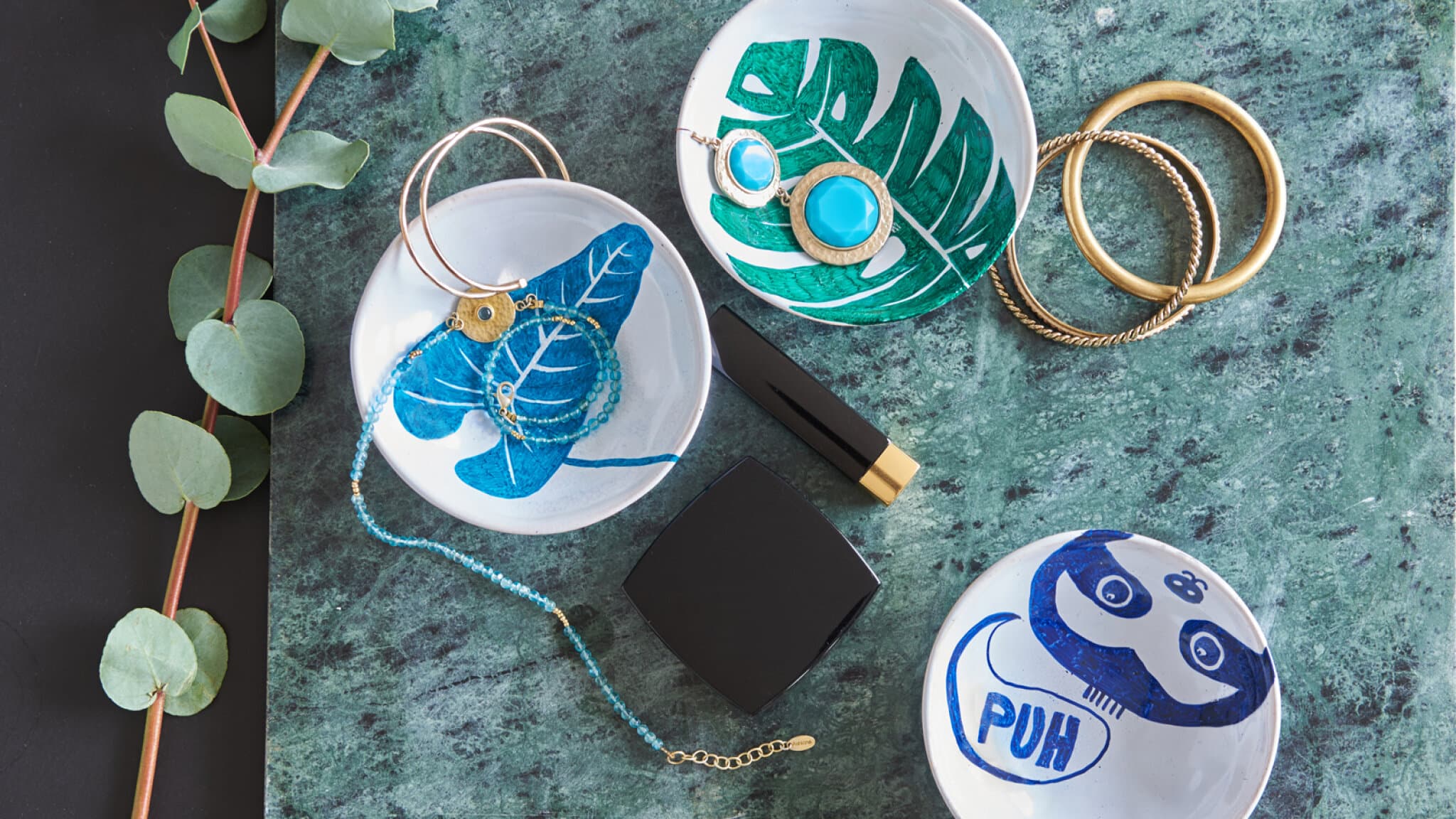 Produktbild von edding 4200 Porzellanpinselstift 4er-Set