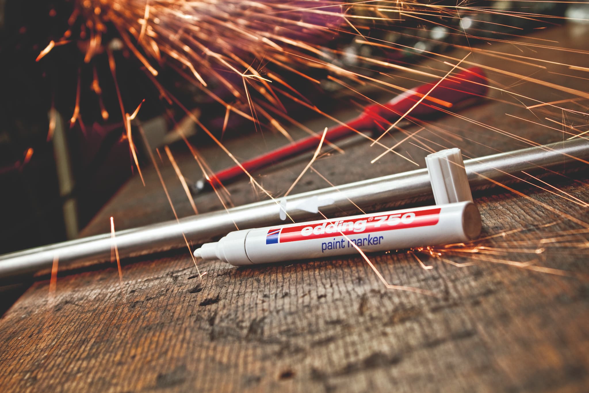 Produktbild von edding 750 Lackmarker 2er-Set