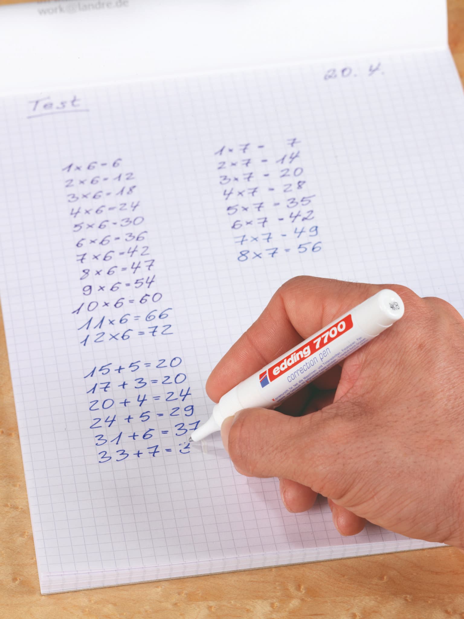 Produktbild von edding 7700 Korrekturstift