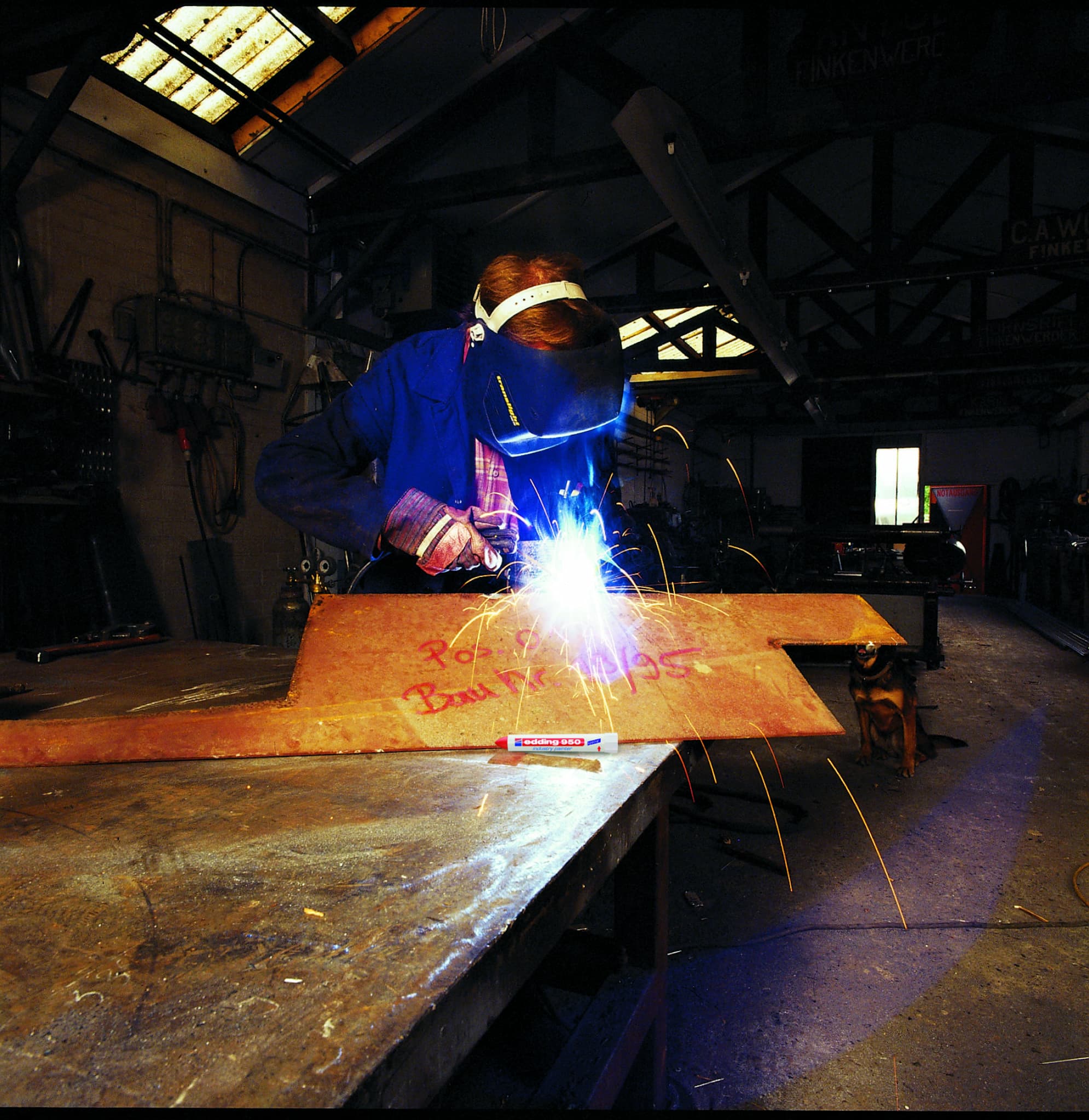 Produktbild von edding 950 Industrie Pastenmarker