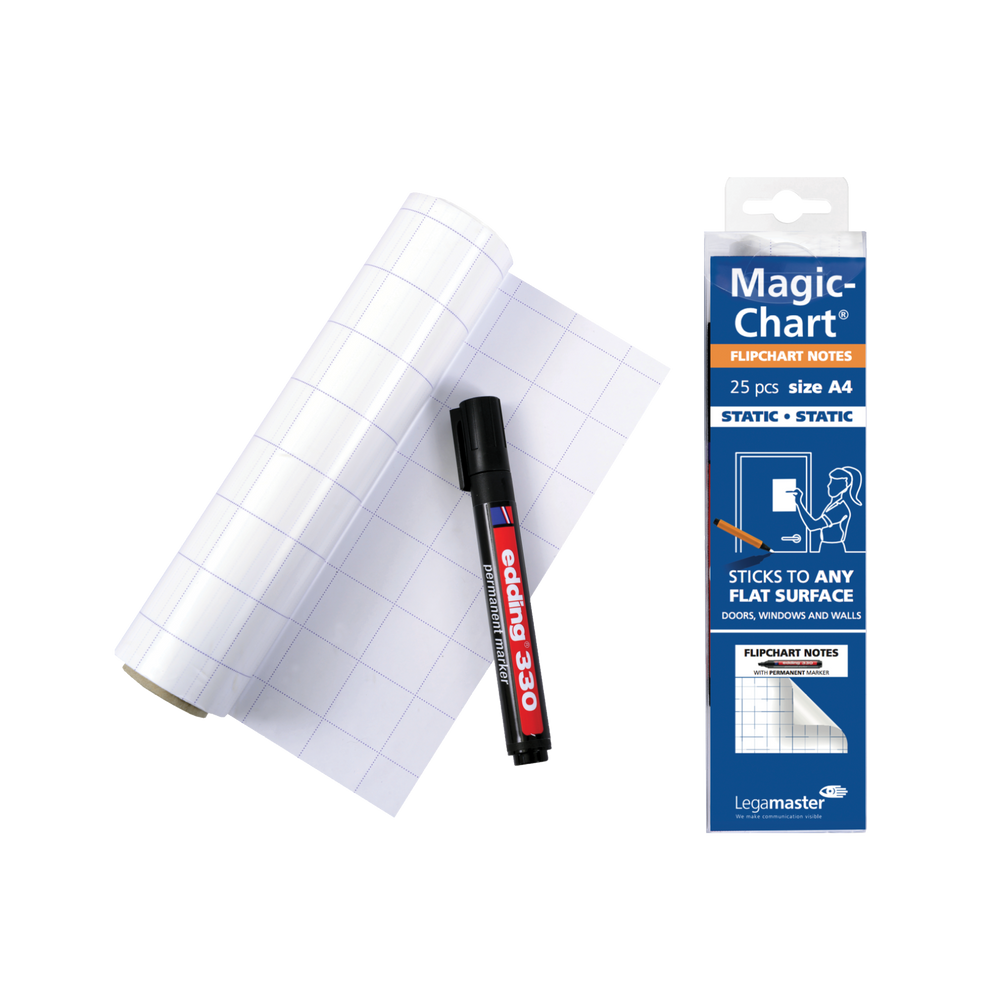 Legamaster MagicChart notes Flipchart Folie A4