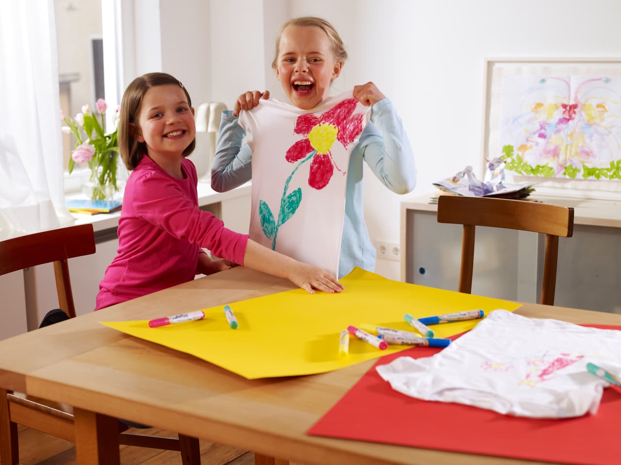 edding 17 Funtastics Textil Stifte für Kinder zum bemalen von Textilien