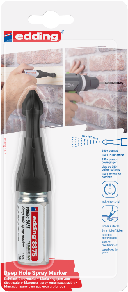e-8875 deep hole spray m. PRO green 1bl.