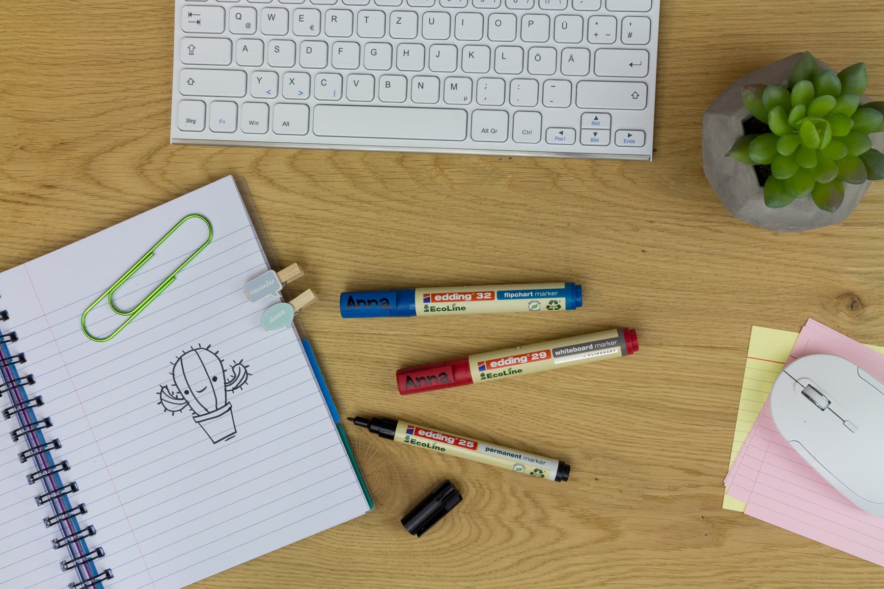edding 32 Ecoline Flipchart Marker nachhaltige Stifte für dein Home Office