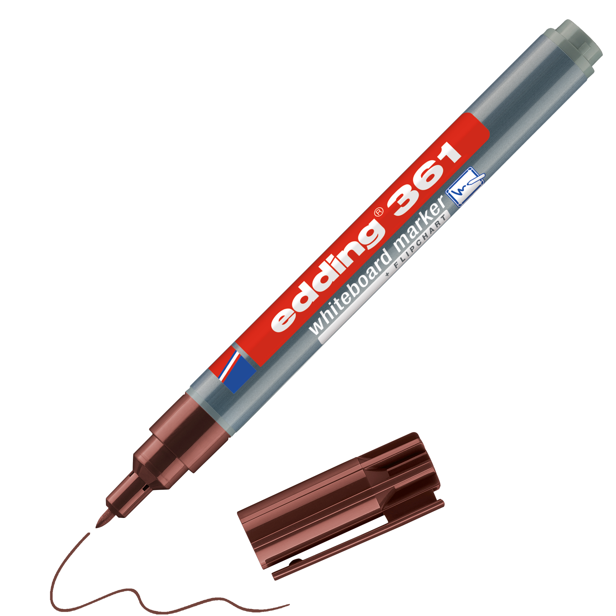 Produktbild edding 361 Whiteboard marker braun