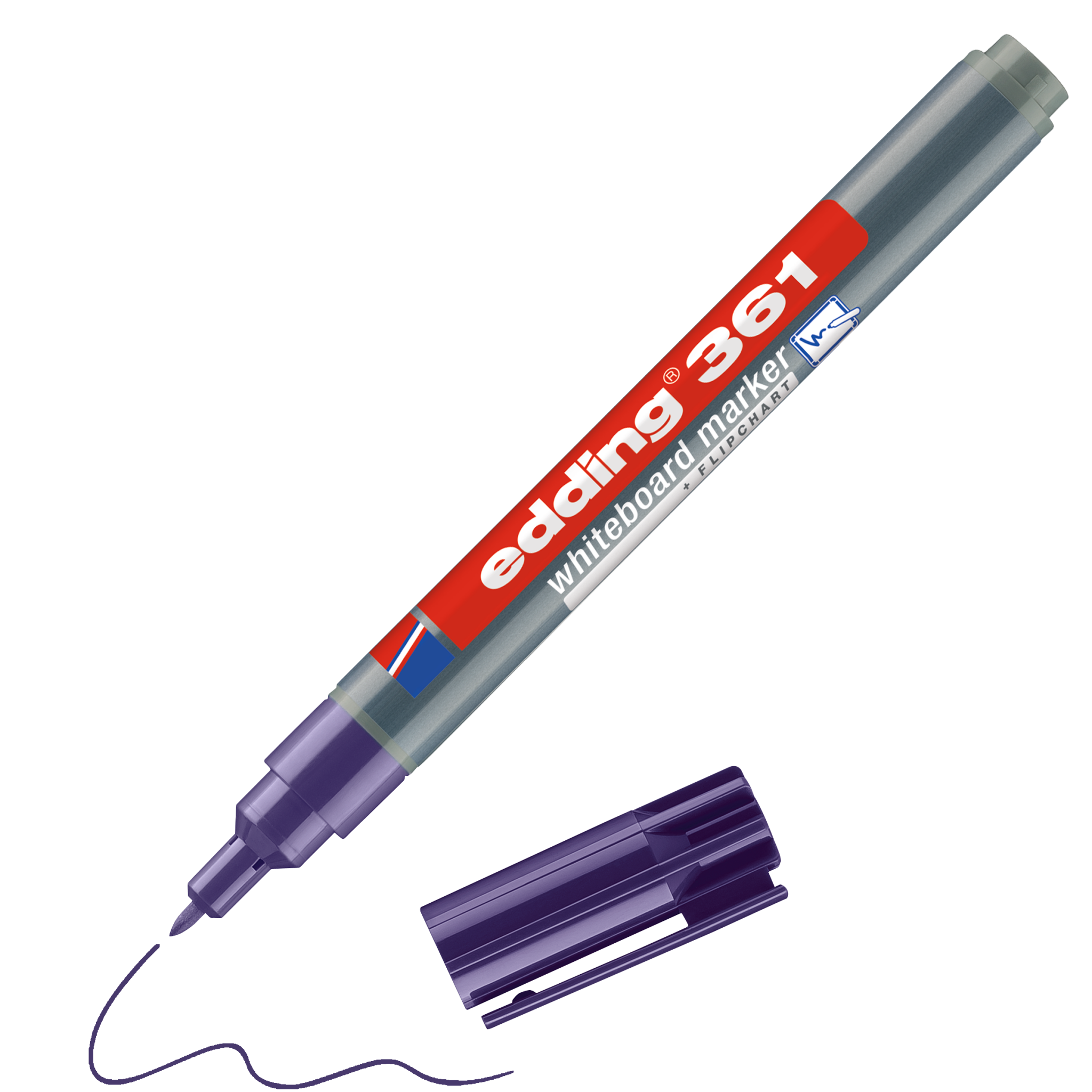 Produktbild edding 361 Whiteboard marker violett