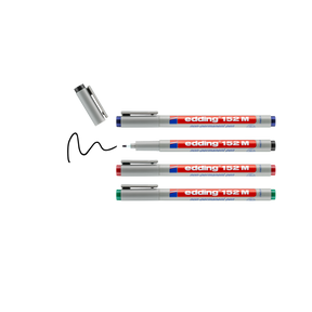 Produktbild von edding 152 M Non-permanenter Folienschreiber 4er-Set