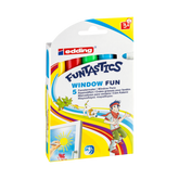 Produktbild von edding 16 FUNTASTICS WINDOW FUN Kinderfenstermaler