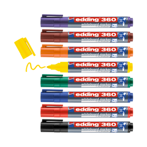 Produktbild von edding 360 Whiteboardmarker 8er-Set