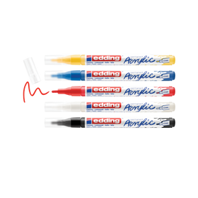 edding 5300 Acrylmarker fein 5er-Set
