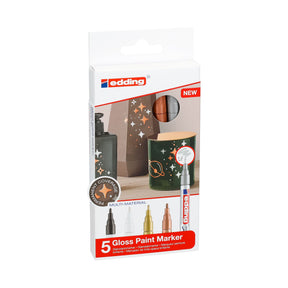 Produktbild von edding 751 Glanzlackmarker 5er-Set