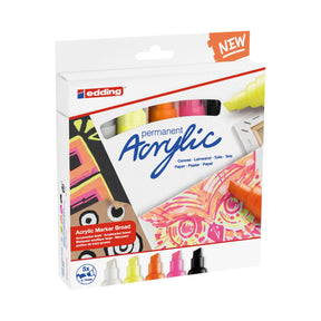 edding 5000 Acrylmarker breit 5er-Set