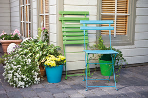 Anwendungsbild von edding 5200 Permanentspray Gartenmöbel verschönern upcycling